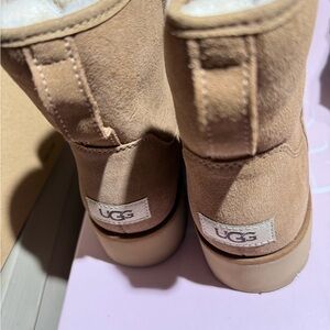 🔥UGG Tan Suede Winter Boots